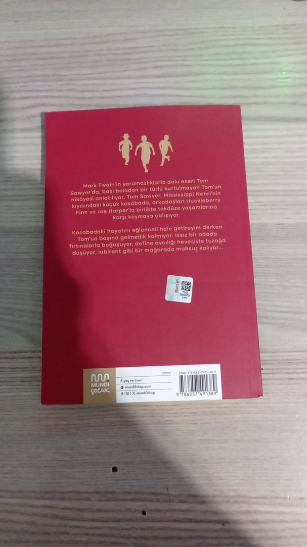 Tom Sawyer Çocuk Klasikleri Seti iki kitapta iyi durumdadır - Görsel 4