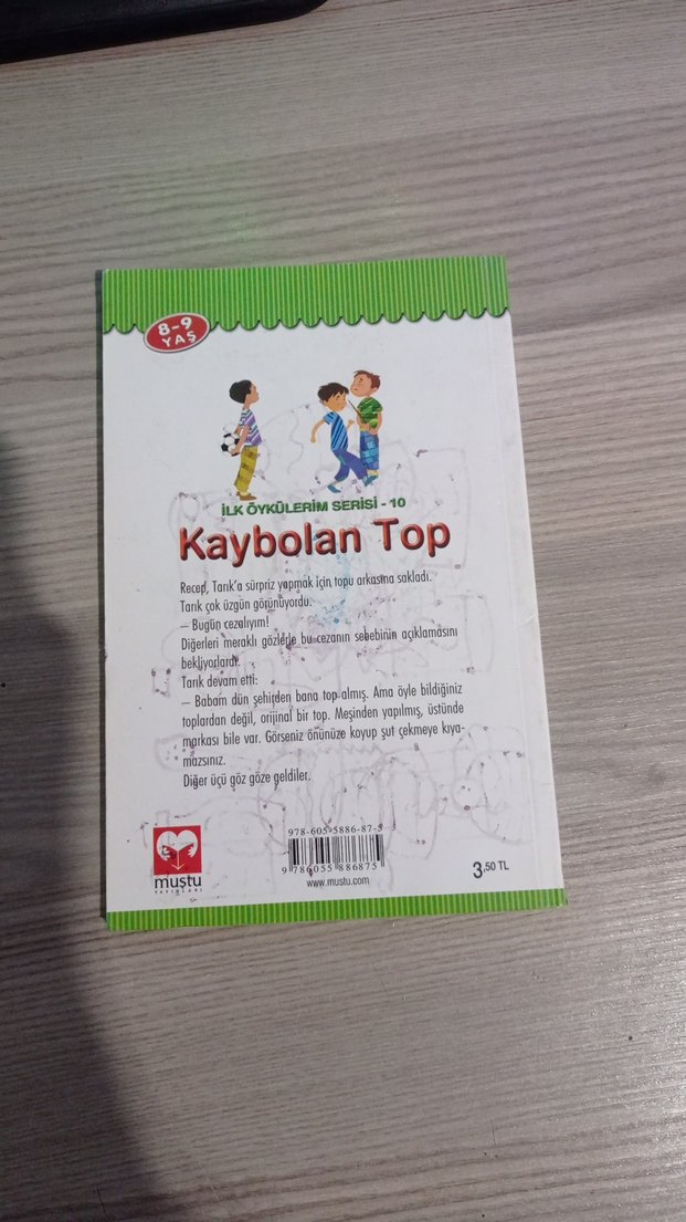 Dev Şeftali ve Kaybolan Top çocuk kitapları ikili set - Görsel 4