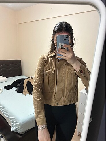 camel taba ceket