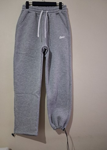 Gri bay bayan Spor Eşofman Altı - Görsel 3