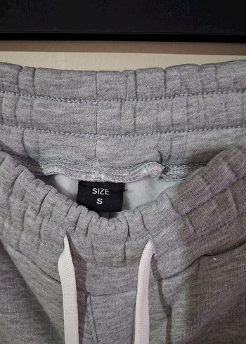 Gri bay bayan Spor Eşofman Altı - Görsel 5