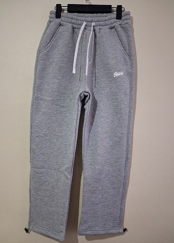 Gri bay bayan Spor Eşofman Altı - Görsel 2