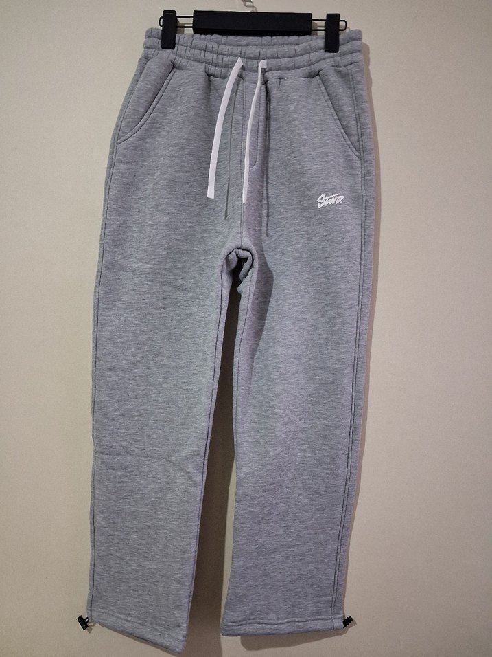 Gri bay bayan Spor Eşofman Altı - Görsel 2