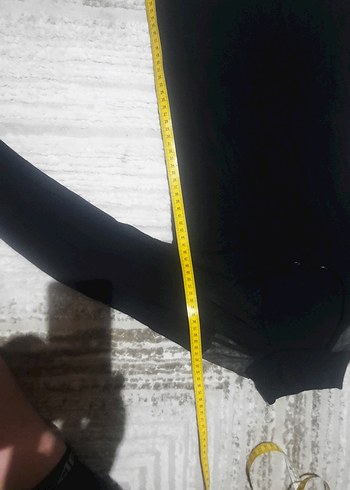 Siyah Uzun Kollu Çok esnek Kadın - Görsel 3