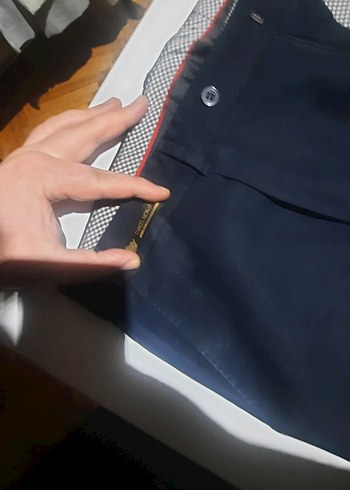 DANIEL MONARCO ERKEK KUMAS LACIVERT PANTOLON - Görsel 3