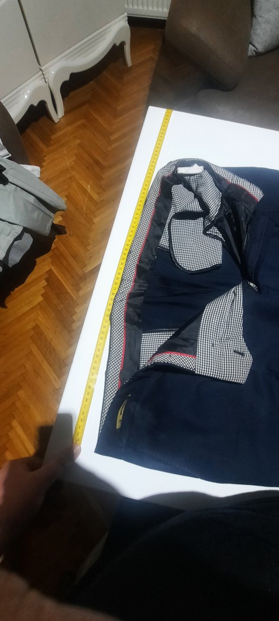 DANIEL MONARCO ERKEK KUMAS LACIVERT PANTOLON - Görsel 2