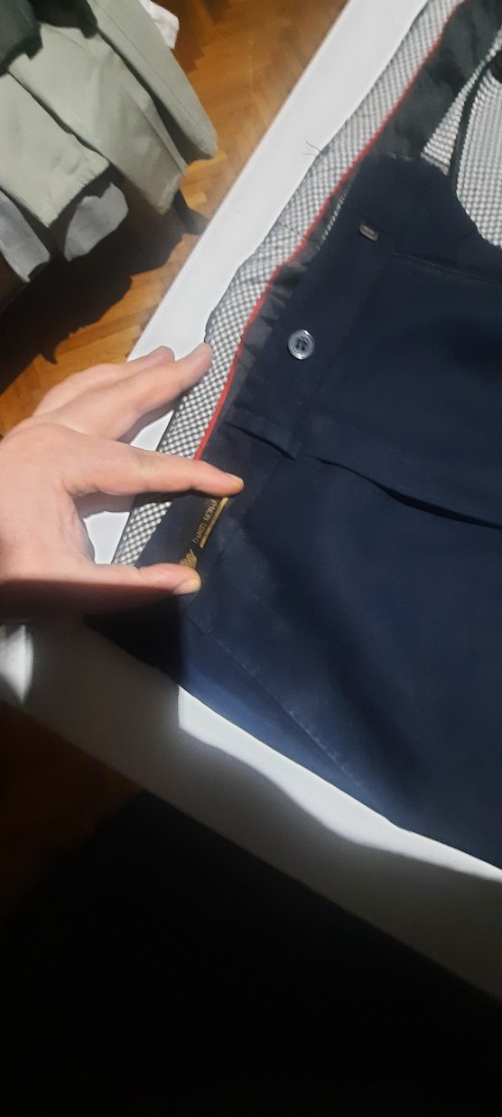 DANIEL MONARCO ERKEK KUMAS LACIVERT PANTOLON - Görsel 3