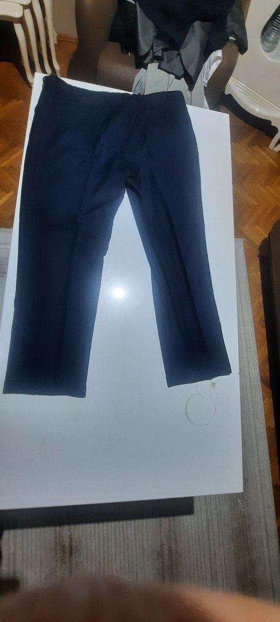 DANIEL MONARCO ERKEK KUMAS LACIVERT PANTOLON - Görsel 5