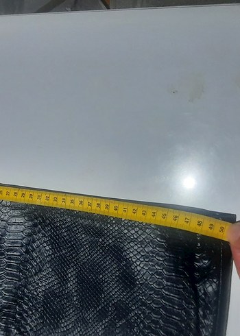 KOTON KADIN Yılan Desenli Deri Mini Etek - Görsel 4