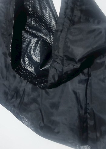 KOTON KADIN Yılan Desenli Deri Mini Etek - Görsel 6