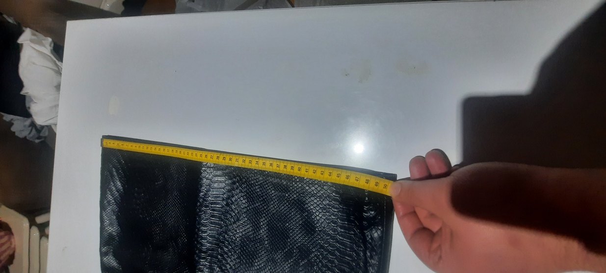 KOTON KADIN Yılan Desenli Deri Mini Etek - Görsel 4