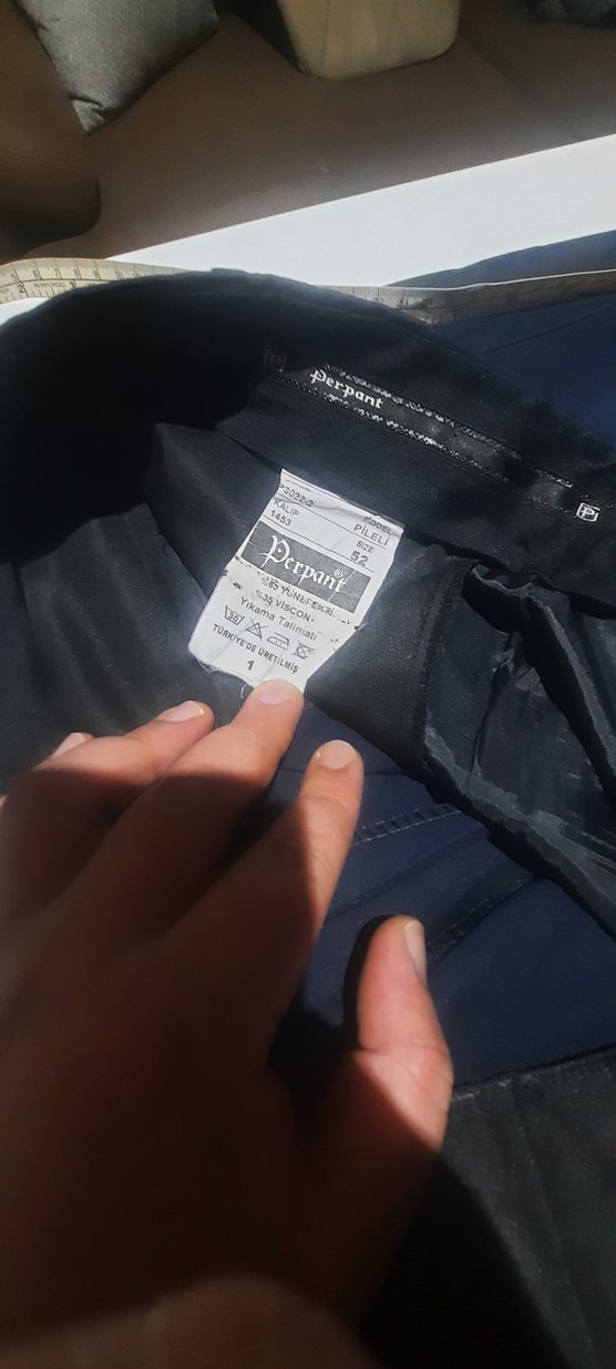 PerPant Lacivert Erkek pantolon - Görsel 4