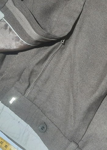 ERKEK KAHVE RENGI KUMAS PANTOLON - Görsel 3