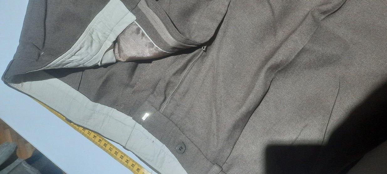 ERKEK KAHVE RENGI KUMAS PANTOLON - Görsel 3