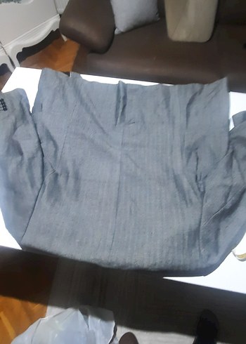 Gri Notch Yaka Erkek Takım Elbise - Görsel 6