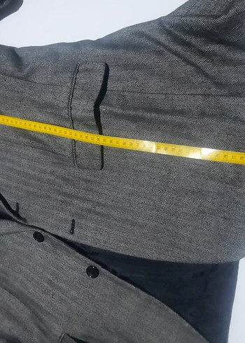 Gri Notch Yaka Erkek Takım Elbise - Görsel 2