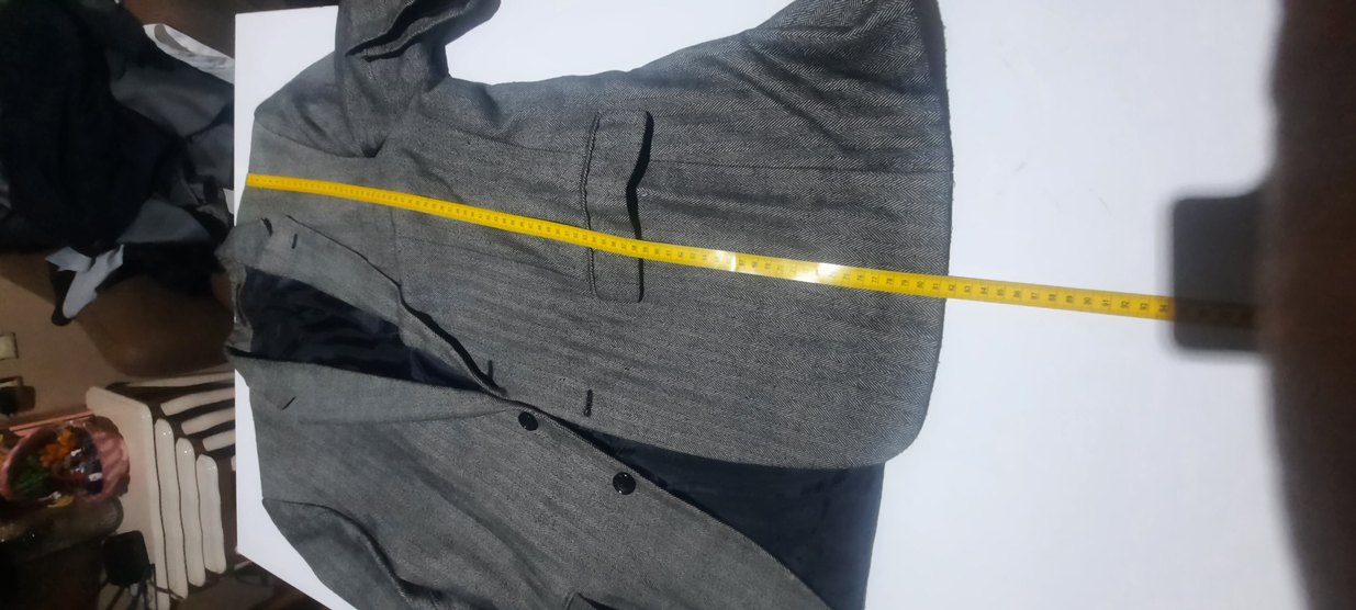 Gri Notch Yaka Erkek Takım Elbise - Görsel 2