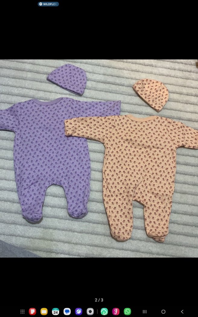 Premature Pastel Renkli Bebek Tulumları - Görsel 2