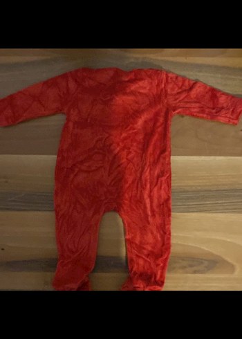 Renkli Baskılı Düğmeli Bebek Kız Tulum - Görsel 2