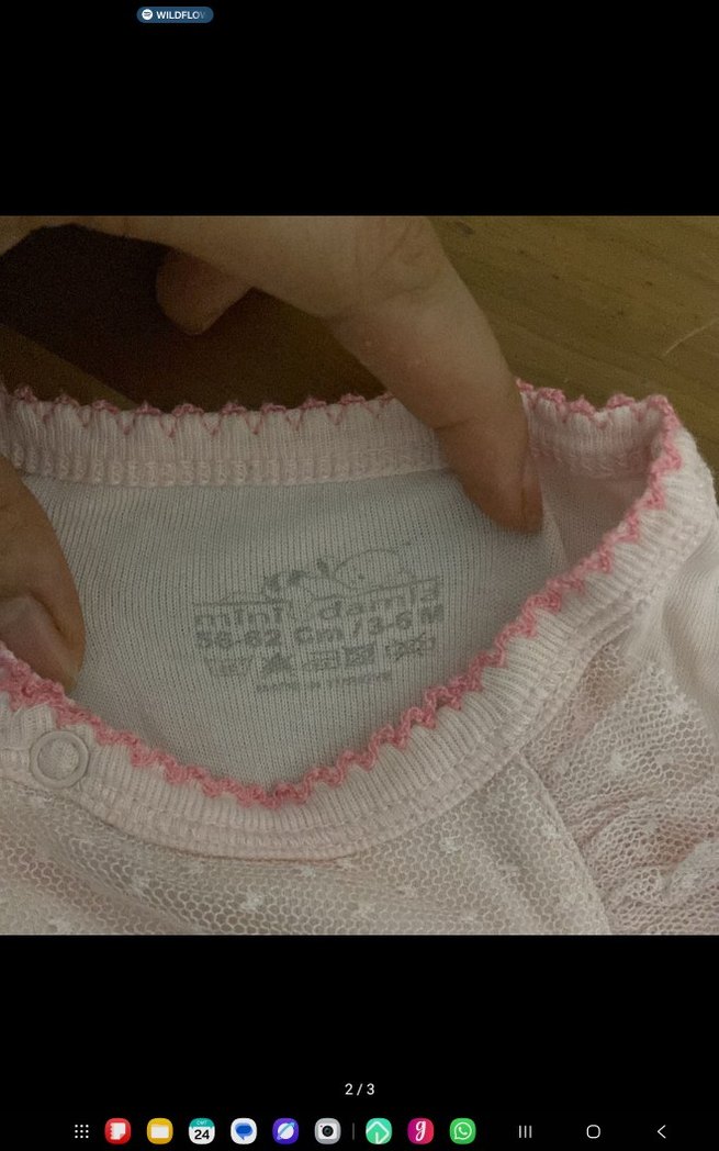 Nakışlı Dantelli Pembe Tulum - Görsel 2