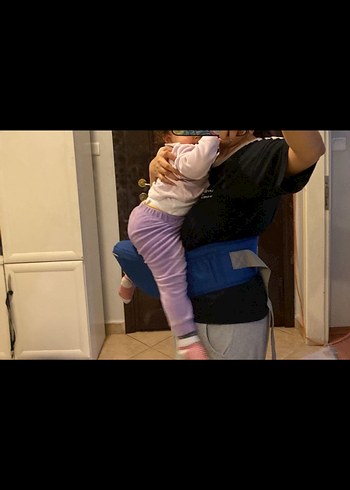 Mavi ve Gri Bebek Taşıyıcı AnaKucağı - Görsel 5