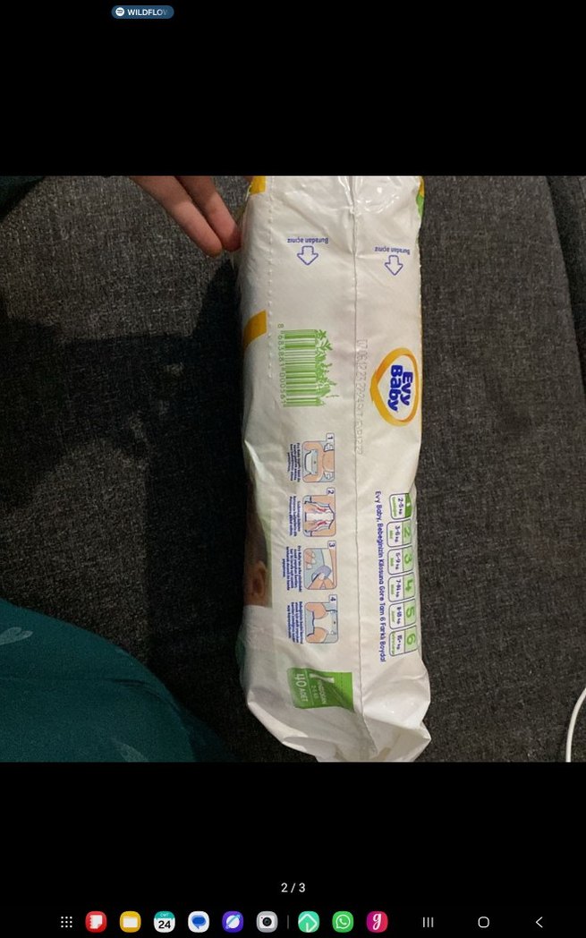 Evy Baby 40 Adet Bebek Bezi - Görsel 2