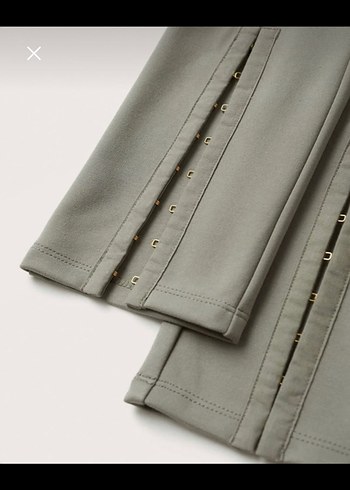 Yeşil Kadın Tayt - Görsel 4