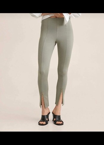 Yeşil Kadın Tayt - Görsel 2