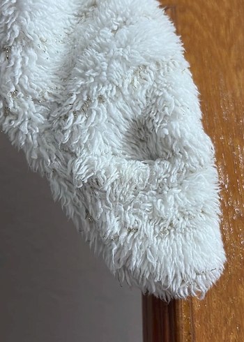 Bebek Kız Peluş Tulum Beyaz - Görsel 4