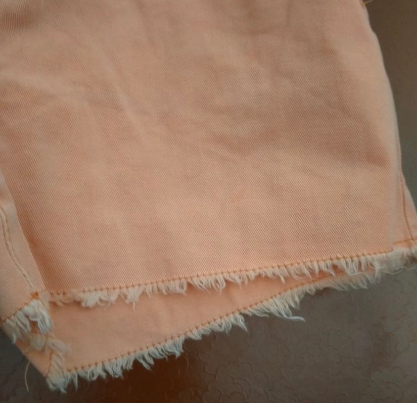 Turuncu Renkli Kız Çocuk Şort - Görsel 3