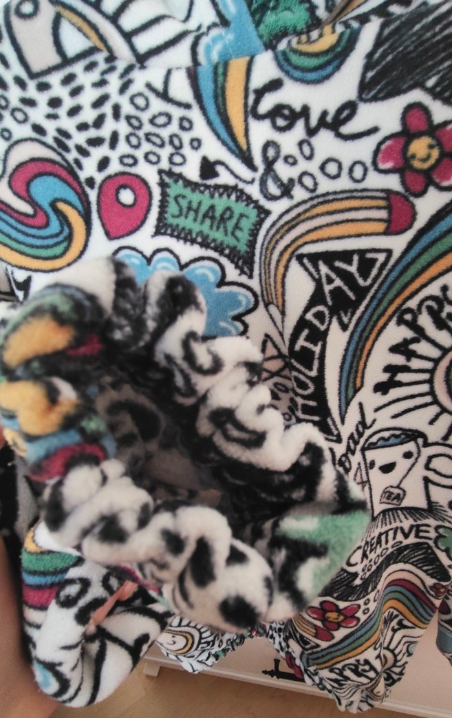 Renkli Desenli kadın/çocuk sweatshirti - Görsel 3