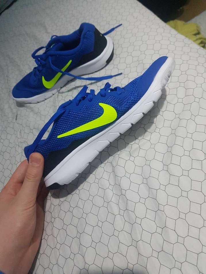 Mavi Bağcıklı Spor Erkek Sneakers - Görsel 3