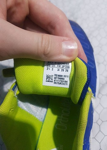 Erkek Çocuk Mavi Renkli Spor Ayakkabı - Görsel 3