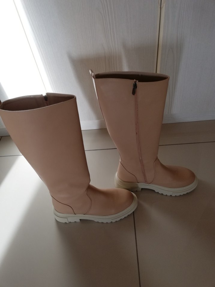 Hotiç marka 39 numara bej sıfır Kadın  Çizme - Görsel 3