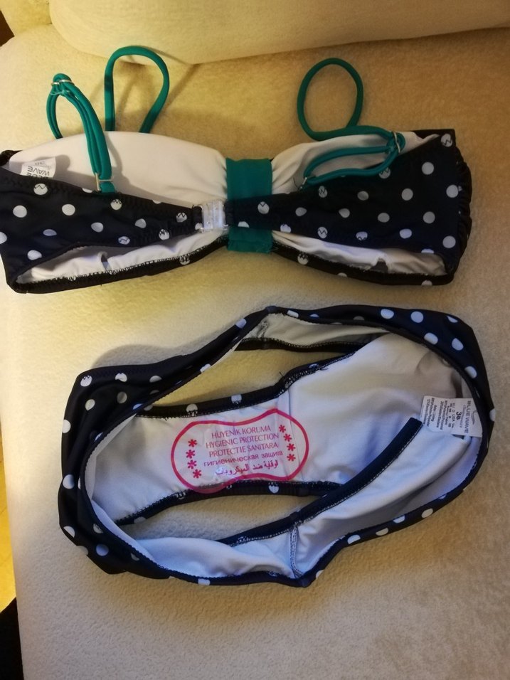 Blue wave lacivert 38 beden Bikini Takımı - Görsel 3