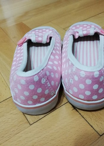 Mother care pembe Puantiyeli Kız Babet Ayakkabı - Görsel 4