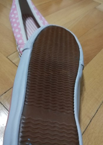 Mother care pembe Puantiyeli Kız Babet Ayakkabı - Görsel 6