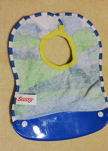 Renkli Baskılı Bebek Önlüğü - Görsel 2