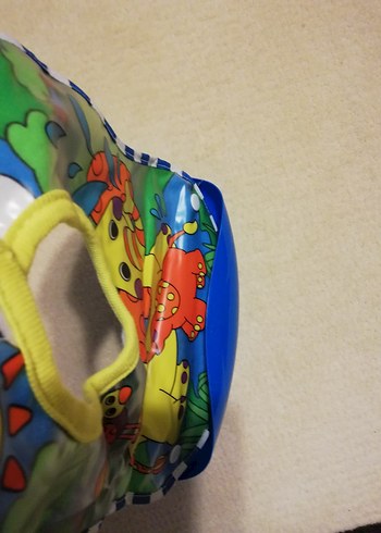 Renkli Baskılı Bebek Önlüğü - Görsel 3