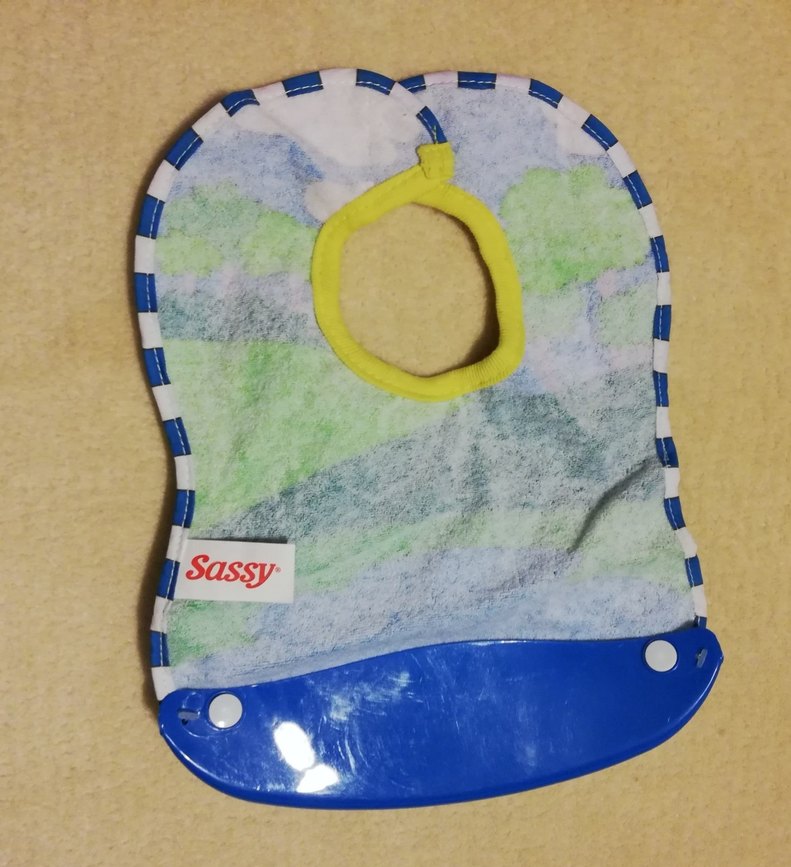 Renkli Baskılı Bebek Önlüğü - Görsel 2