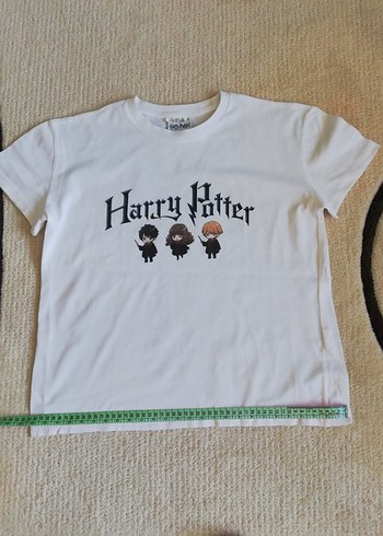 Defacto marka Harry Potter Baskılı Kız Tişörtü - Görsel 4