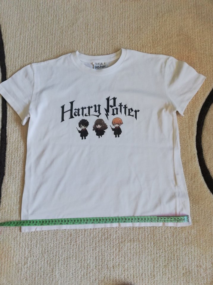 Defacto marka Harry Potter Baskılı Kız Tişörtü - Görsel 4