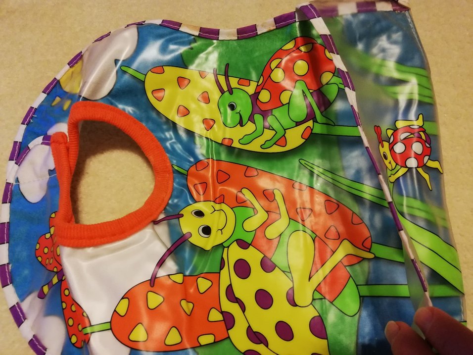 Sassy marka renkli Baskılı Bebek Önlüğü - Görsel 2