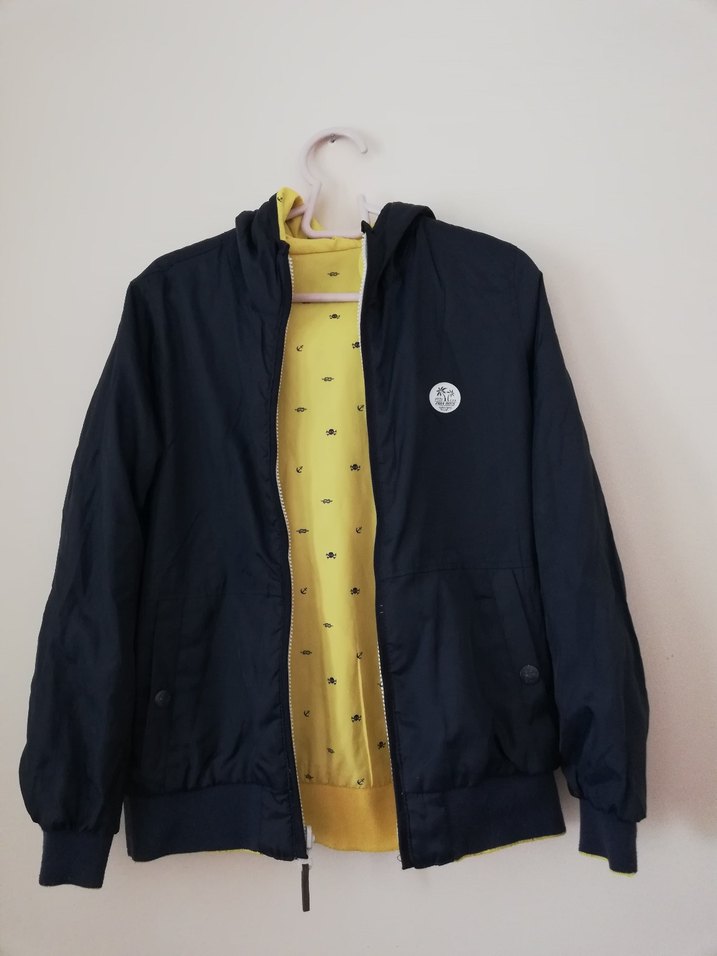 Zara boy çift taraflı Erkek Çocuk Mont - Görsel 5