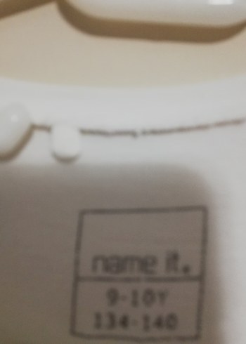 Beyaz Kız Çocuk Baskılı Kısa Kollu Tişört - Görsel 4