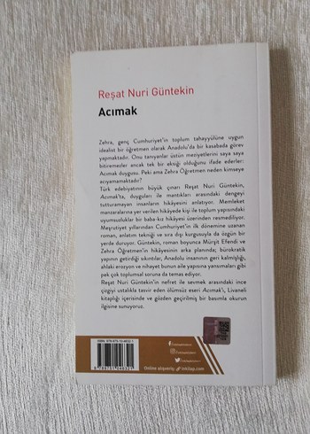 Acımak - Reşat Nuri Güntekin - Görsel 2