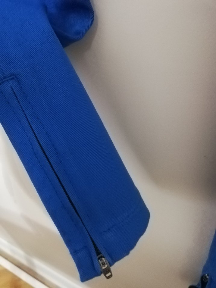 Kadın Mavi kanvas Pantolon - Görsel 4