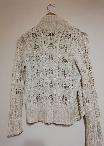 Batik marka Kadın Bej Örgü Hırka - Görsel 2