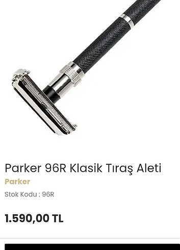 Parker 96-R tıraş aleti - Görsel 2