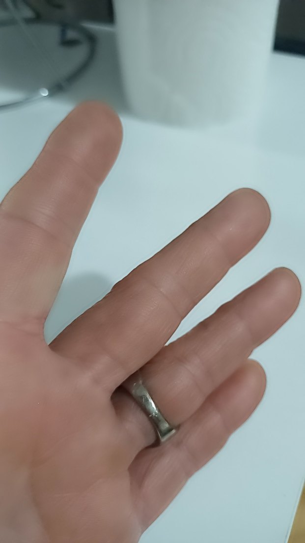 Pembe Taşlı Vintage Kadın Yüzük - Görsel 2